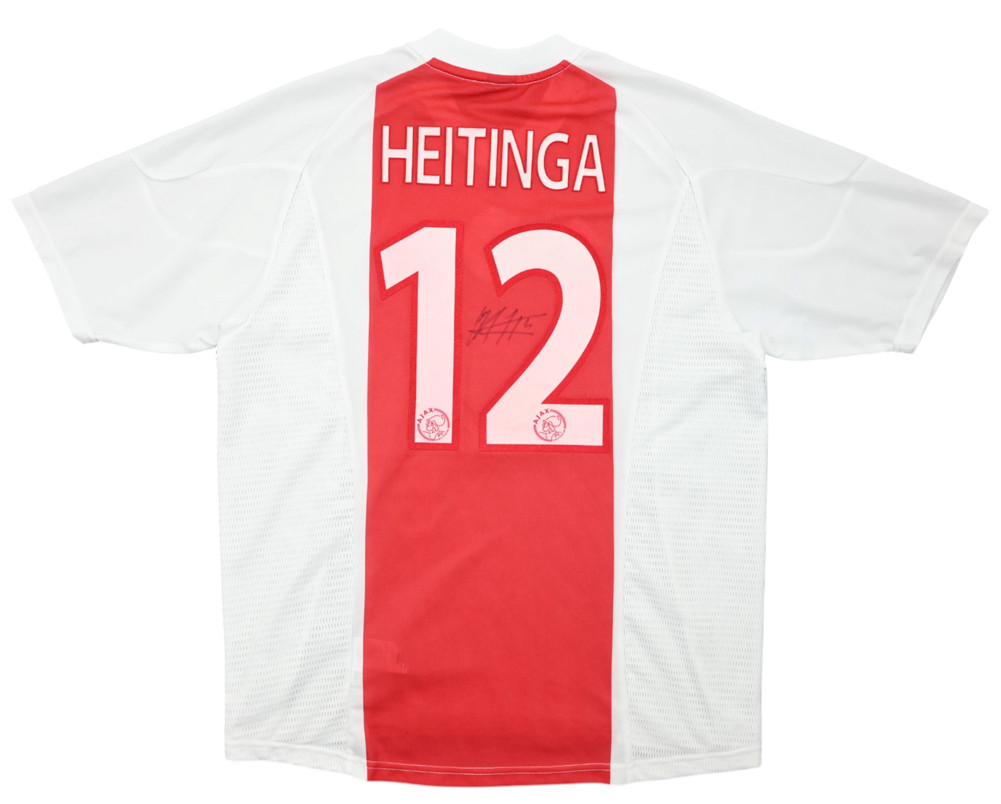 2003-04 AJAX AMSTERDAM *HEITINGA* SHIRT L