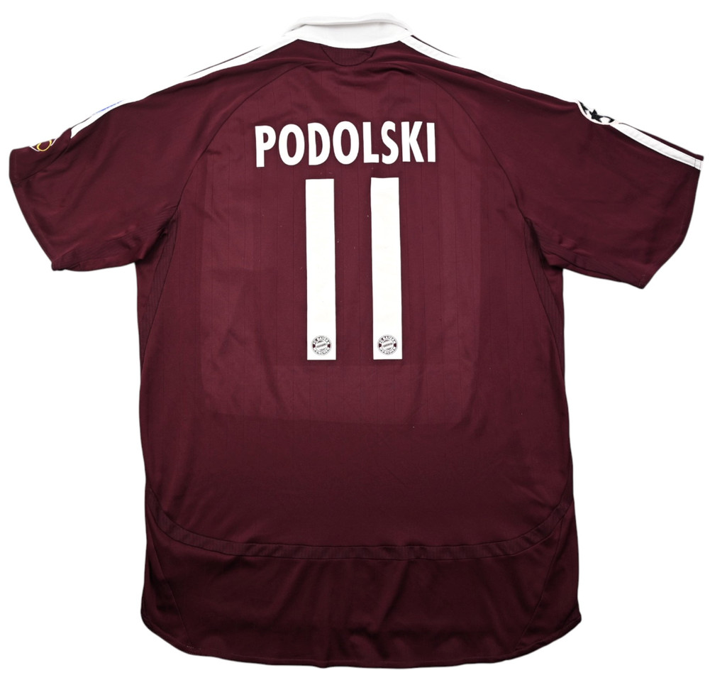 2006-07 BAYERN MUNCHEN *PODOLSKI* SHIRT M