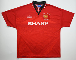 1994-96 MANCHESTER UNITED SHIRT L