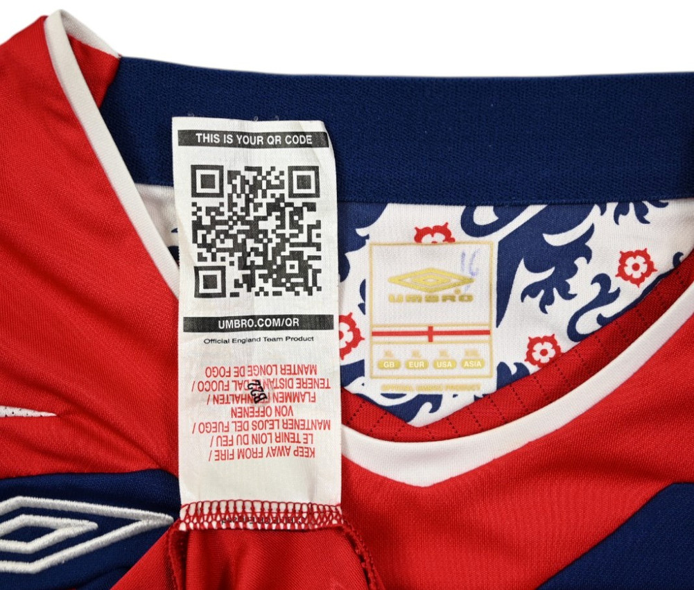 2008-10 ENGLAND *ROONEY* LONGSLEEVE KOSZULKA XL