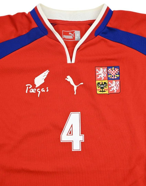 2000-02 CZECH REPUBLIC *NEDVED* SHIRT XL