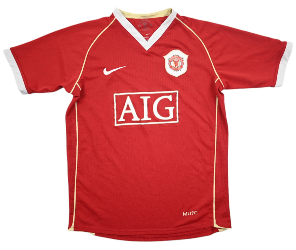 2006-07 MANCHESTER UNITED KOSZULKA L. BOYS