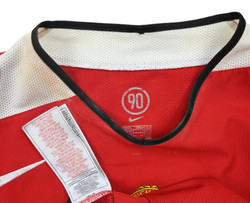 2004-06 MANCHESTER UNITED SHIRT L