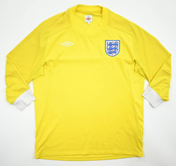 2010-11 ENGLAND GOALKEEPER SHIRT L