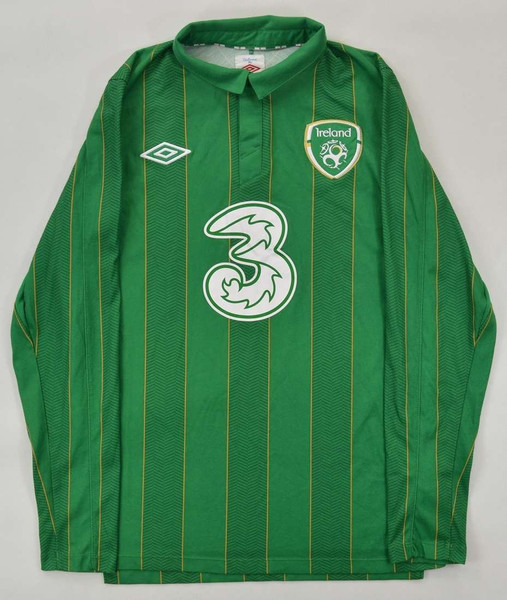2011-12 IRELAND LONGSLEEVE SHIRT S