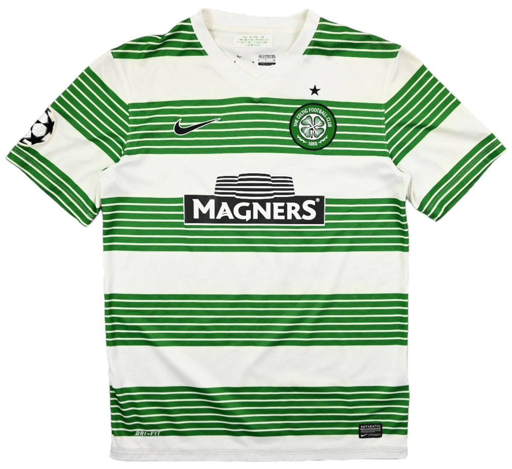 2013-15 CELTIC GLASGOW *MULGREW* SHIRT M