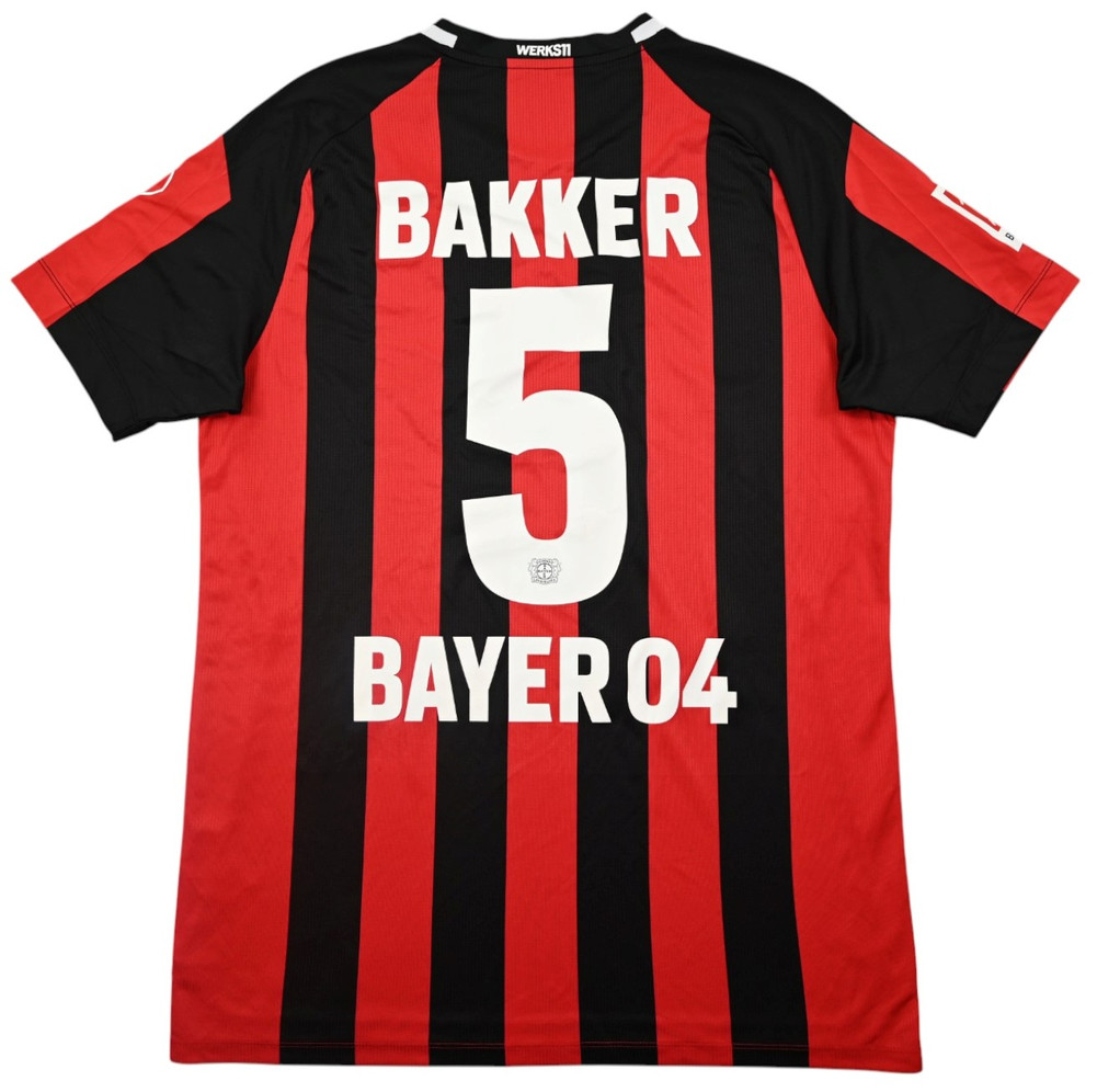 2021-22 BAYER LEVERKUSEN *BAKKER* SHIRT XL