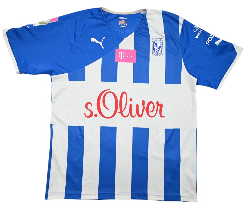 2011-12 LECH POZNAN *RUDNEVS* MATCH ISSUE SHIRT L