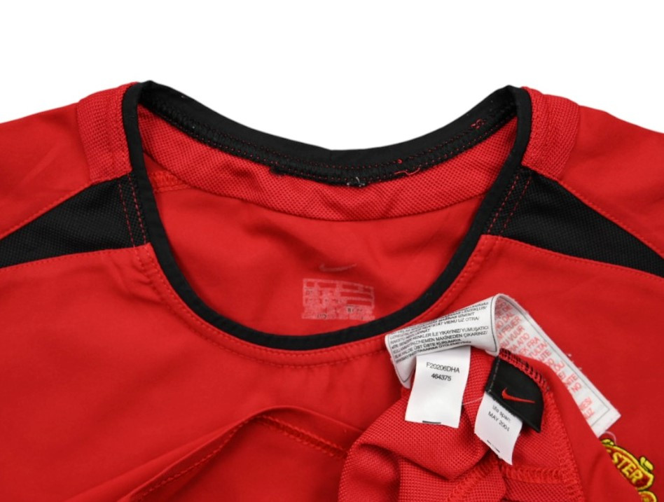 2002-04 MANCHESTER UNITED *KEANE* SHIRT L. BOYS 