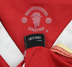 2006-07 MANCHESTER UNITED LONGSLEEVE XL
