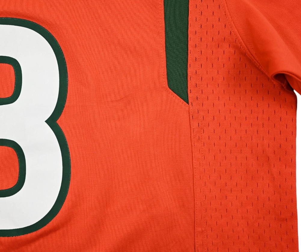 MIAMI HURRICANES AMERICAN FOOTBALL SHIRT S