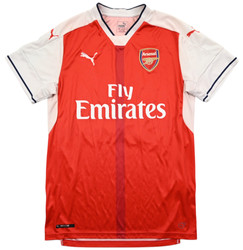 2016-17 ARSENAL LONDON *MUSTAFI* SHIRT M