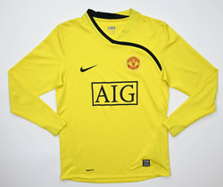 2008-09 MANCHESTER UNITED LONGSLEEVE SHIRT L. BOYS