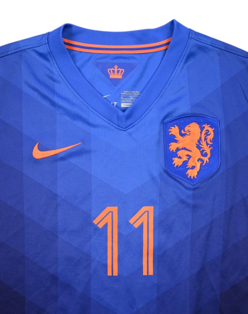2014-15 NETHERLANDS *ROBBEN* SHIRT XL. BOYS
