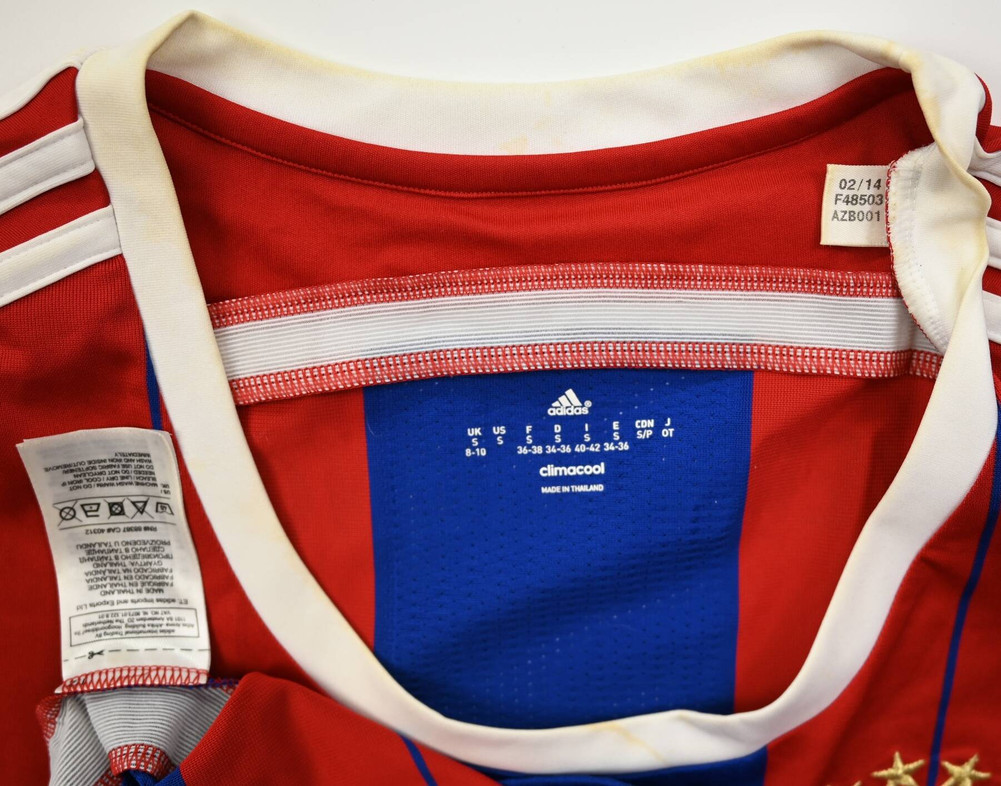 2014-15 BAYERN MUNCHEN WOMENS SHIRT S