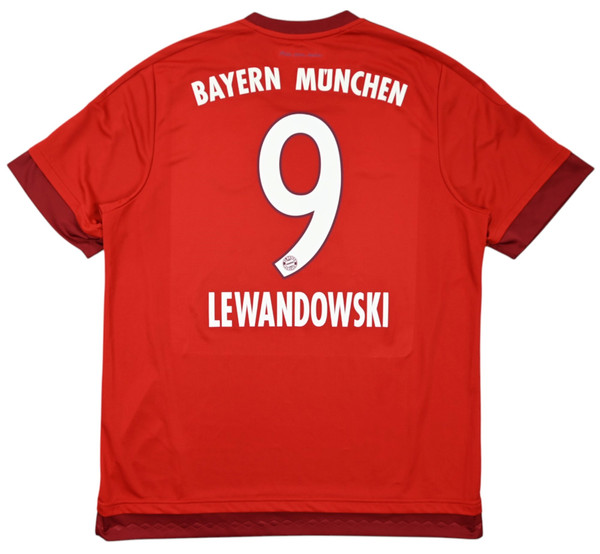 2015-16 BAYERN MUNCHEN *LEWANDOWSKI* KOSZULKA XXL