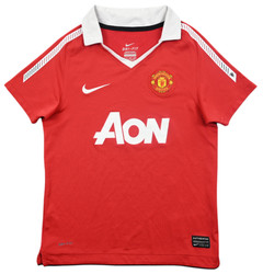 2010-11 MANCHESTER UNITED SHIRT S. BOYS