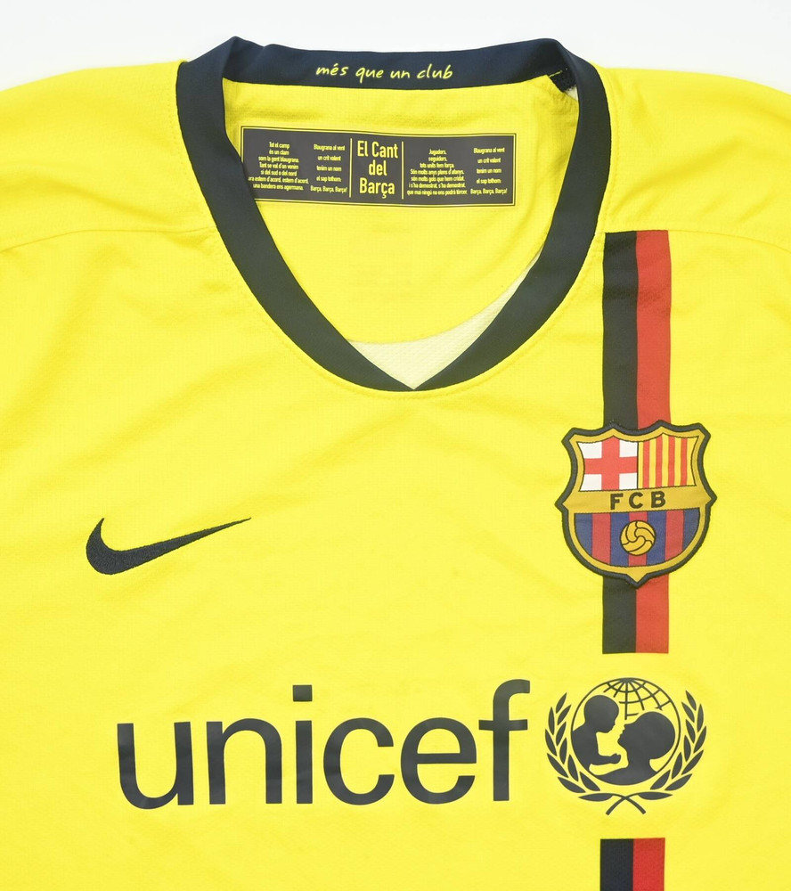 2008-09 FC BARCELONA SHIRT L