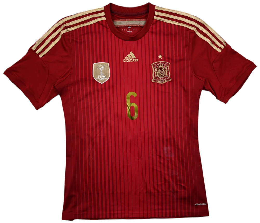2013-15 SPAIN *A. INIESTA* KOSZULKA L