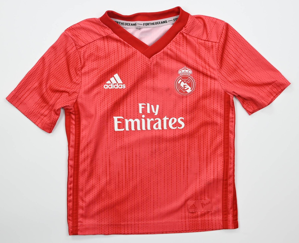 2018-19 REAL MADRID SHIRT XS. BOYS