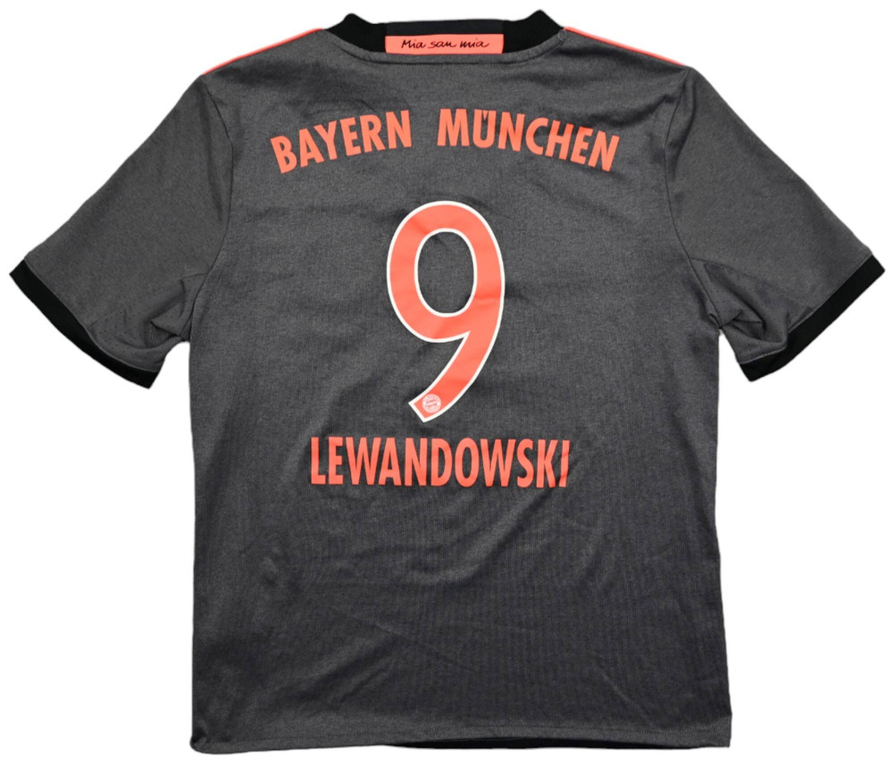 2016-17 BAYERN MUNCHEN *LEWANDOWSKI* SHIRT M. BOYS