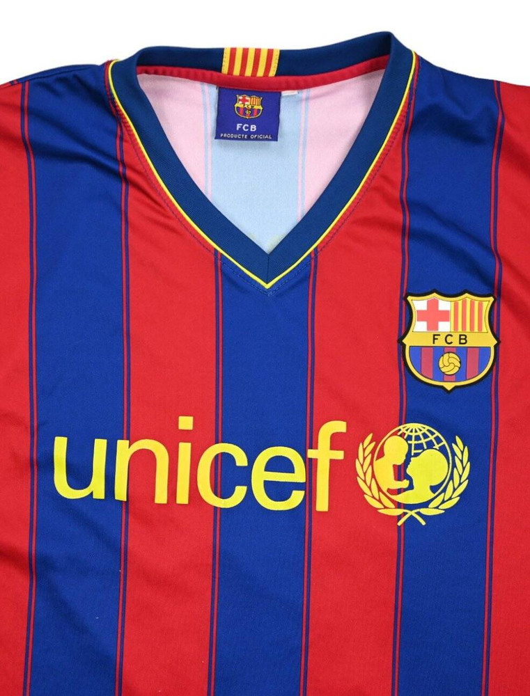 2009-10 FC BARCELONA *MESSI* SHIRT L