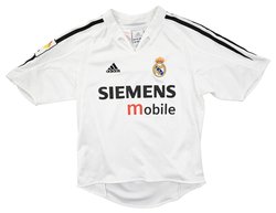 2004-05 REAL MADRID SHIRT S. BOYS