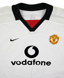 2002-03 MANCHESTER UNITED *VERON* SHIRT XL