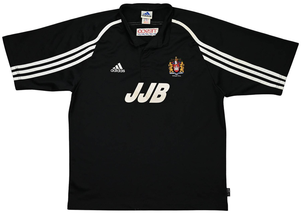 WIGAN WARRIORS RUGBY SHIRT L