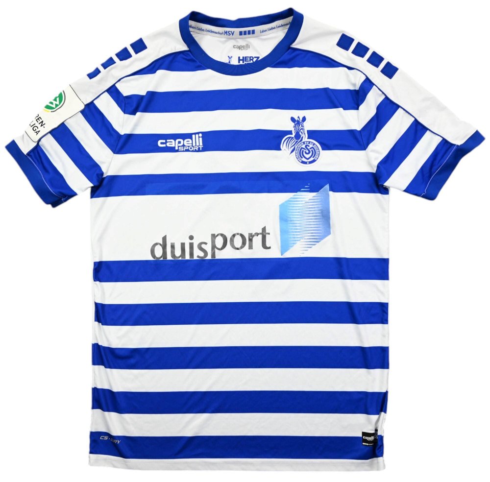 2019-20 MSV DUISBURG #7 SHIRT M