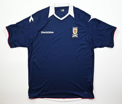 2008-09 SCOTLAND SHIRT L