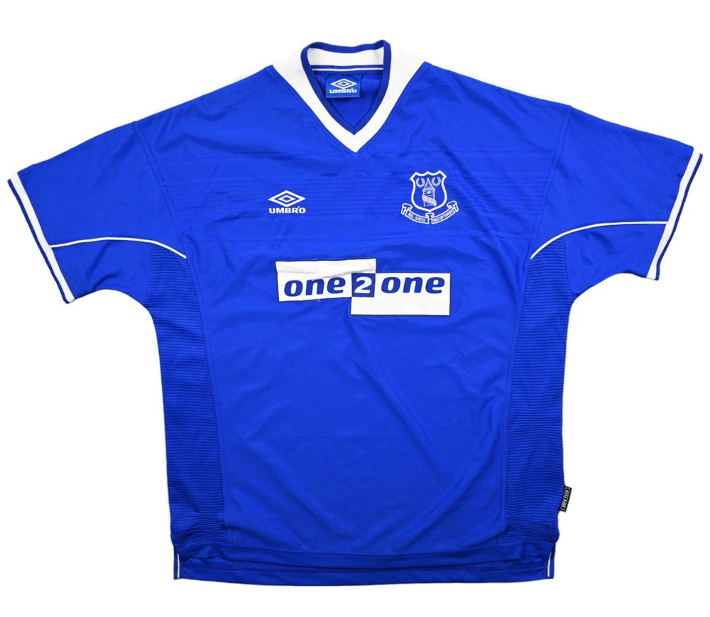 1999-00 EVERTON FC SHIRT XXL