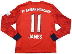 2018-19 BAYERN MUNCHEN *JAMES* LONGSLEEVE L. BOYS