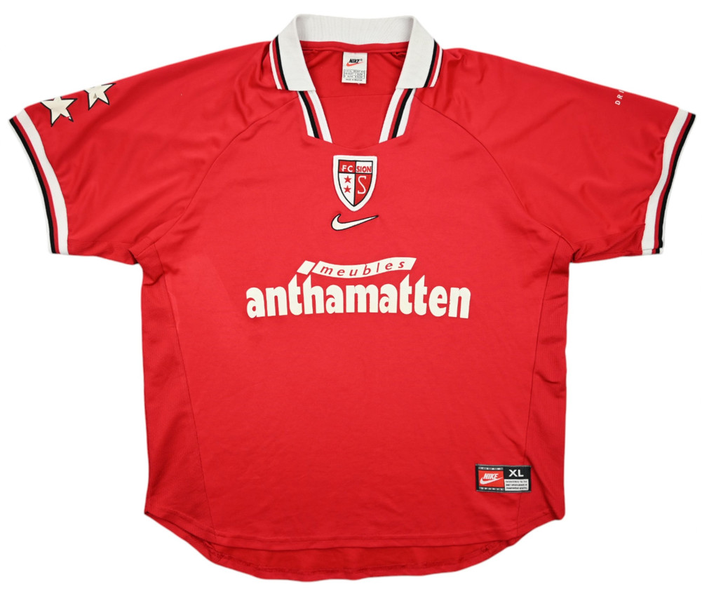 1998-00 FC SION SHIRT XL