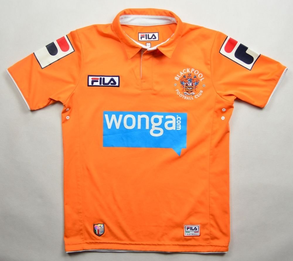 2011-13 BLACKPOOL F.C. SHIRT S. BOYS