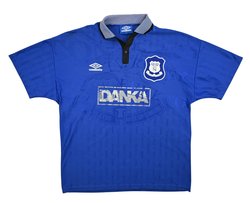 1995-97 EVERTON SHIRT L