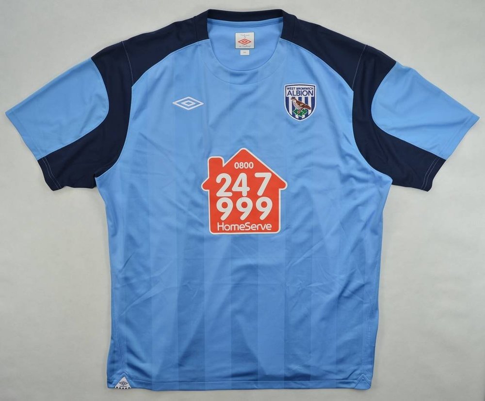 2010-11 WEST BROMWICH ALBION SHIRT XXL