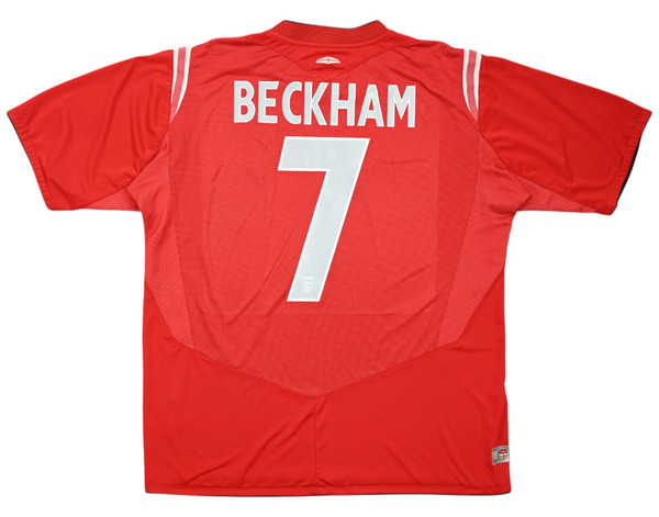 2004-06 ENGLAND *BECKHAM* SHIRT XL