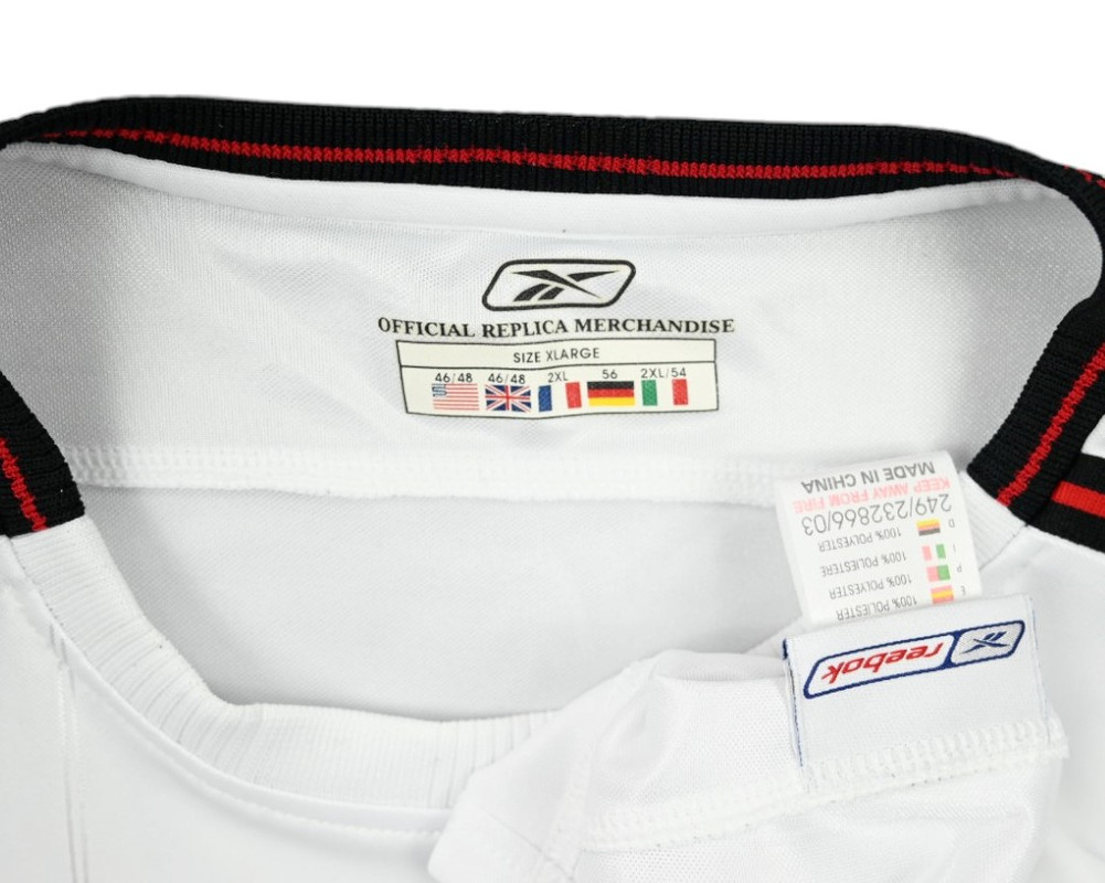 2003-04 LIVERPOOL SHIRT 2XL