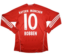 2013-14 BAYERN MUNCHEN *ROBBEN* LONGSLEEVE SHIRT L. BOYS