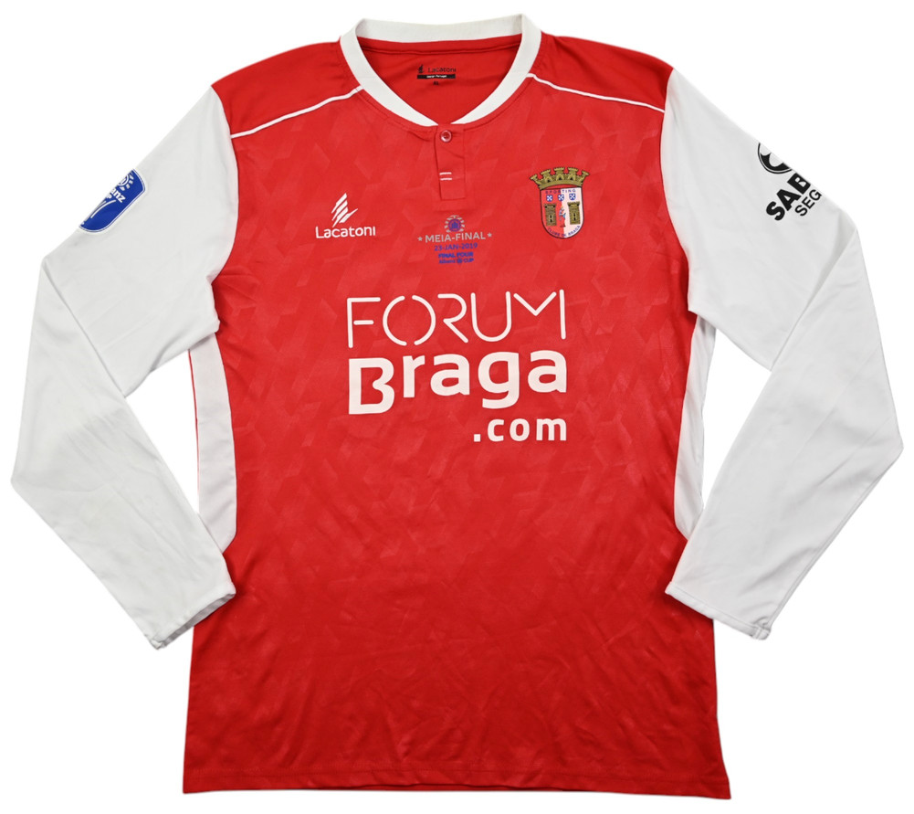 2018-19 BRAGA *DYEGO SOUSA* LONGSLEEVE SHIRT XL
