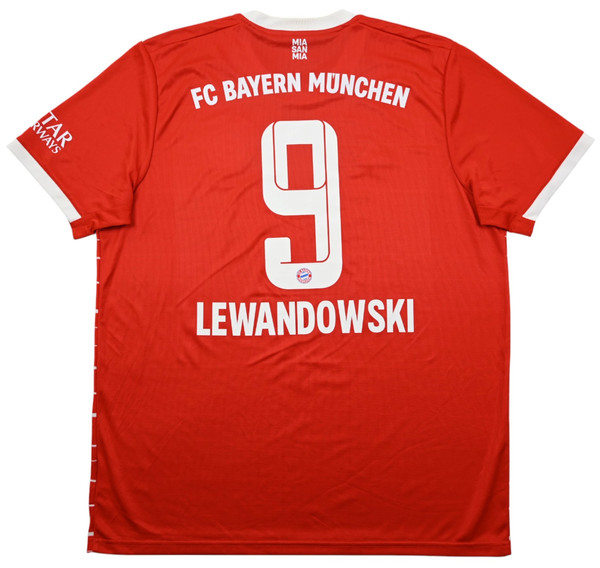 2022-23 BAYERN MUNCHEN *LEWANDOWSKI* KOSZULKA XL