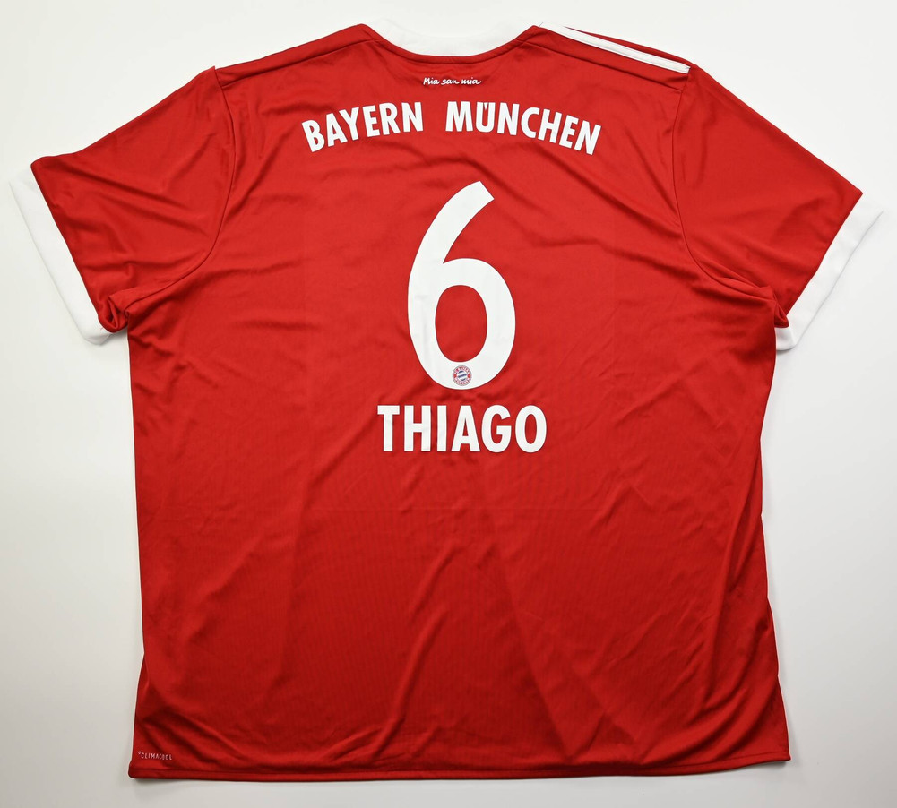 2017-18 BAYERN MUNCHEN *THIAGO* KOSZULKA 3XL