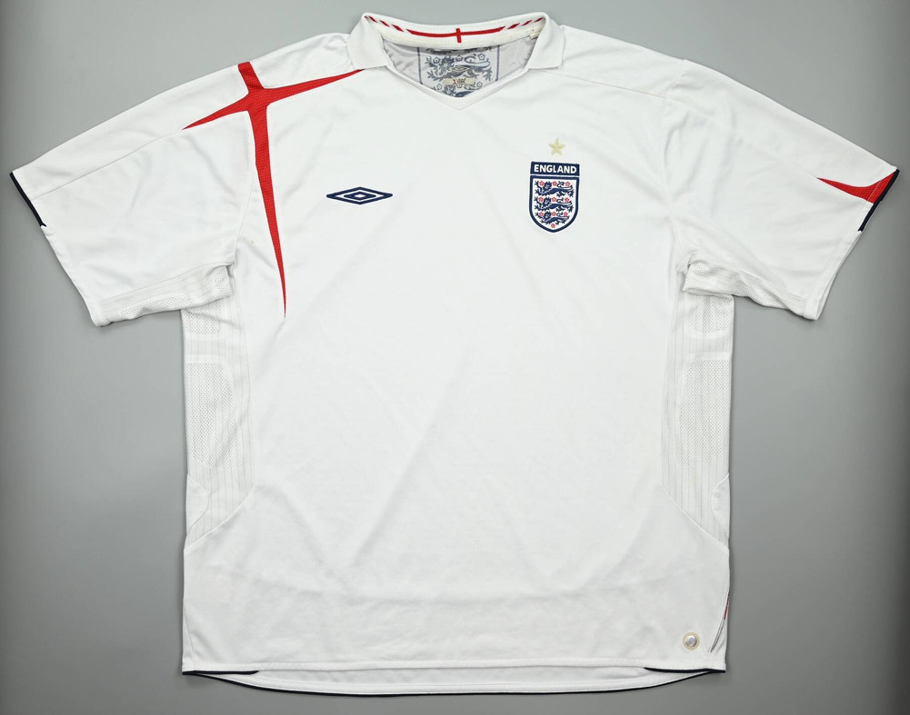 2005-07 ENGLAND KOSZULKA 3XL