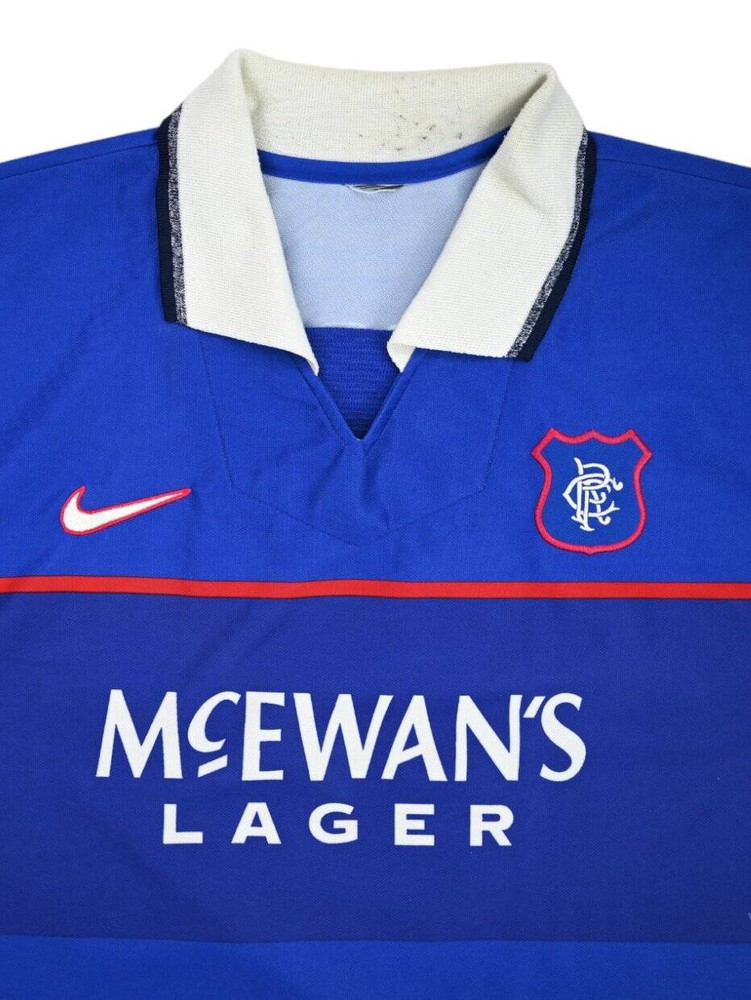 1997-99 GLASGOW RANGERS *GASCOIGNE* KOSZULKA XL