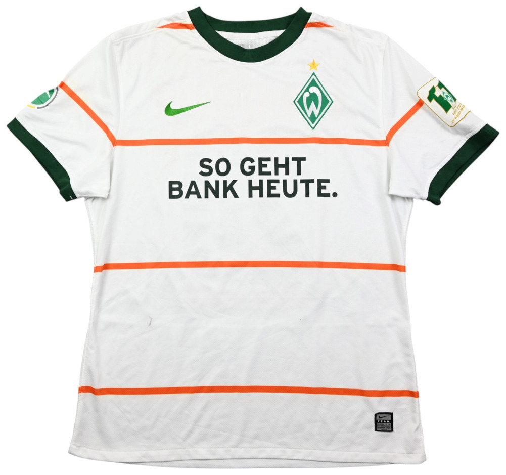 2009-10 WERDER BREMEN *RONNEBURG* PLAYER ISSUE KOSZULKA L