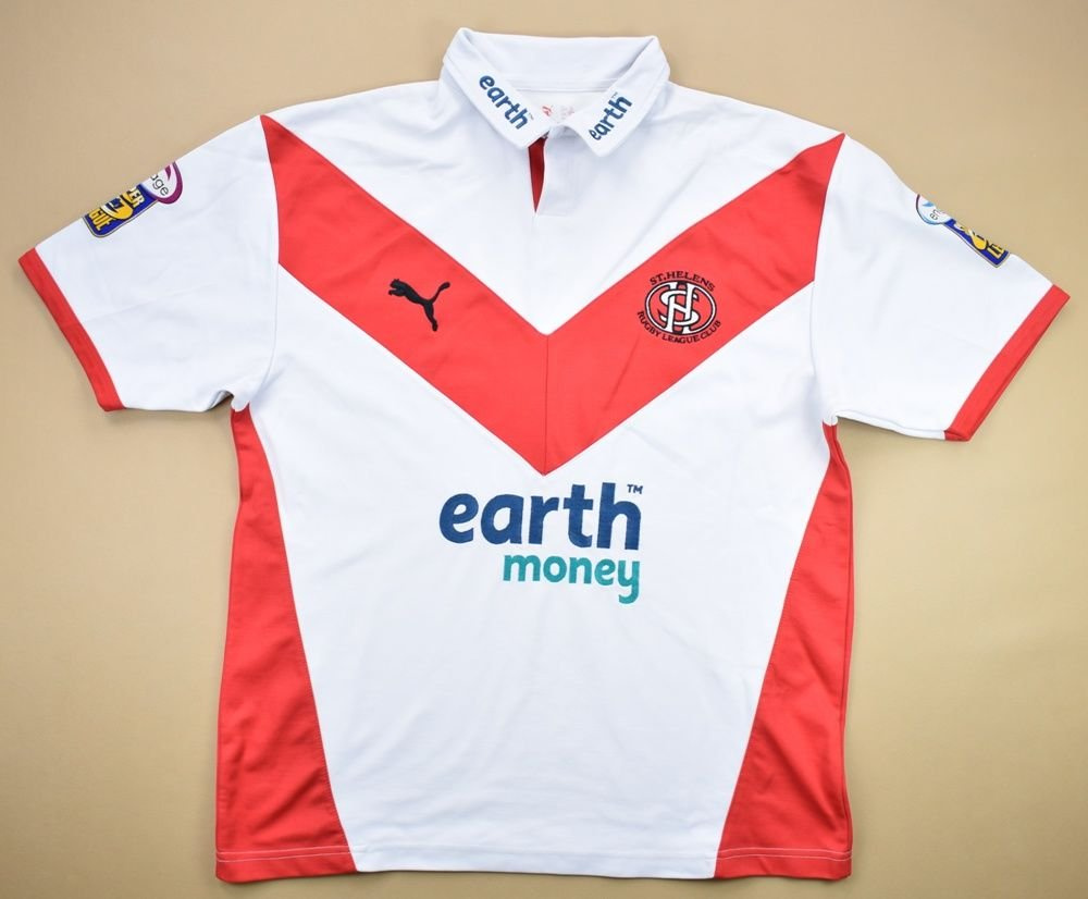 ST HELENS RUGBY PUMA SHIRT XL