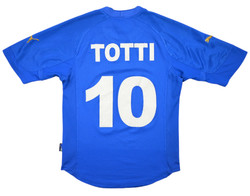2004-06 ITALY *TOTTI* SHIRT S