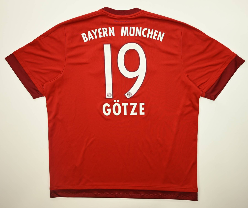 2015-16 BAYERN MUNCHEN *GOTZE* KOSZULKA XXL