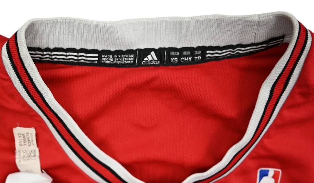 CHICAGO BULLS NBA *ROSE* SHIRT XS